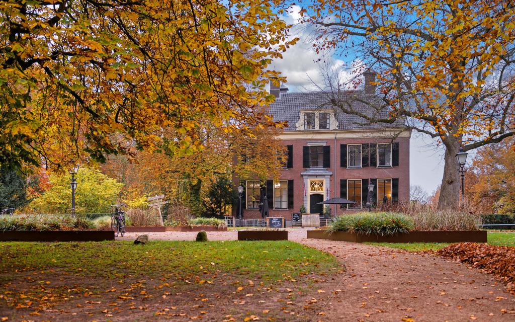 De locatie in september